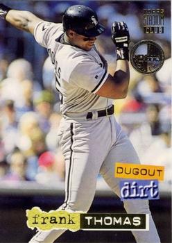 1994 Stadium Club - Dugout Dirt Members Only #9 Frank Thomas Front