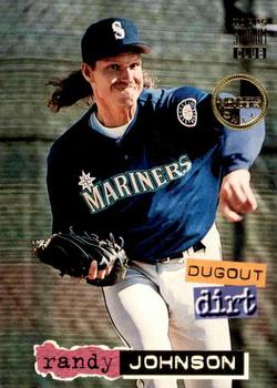 1994 Stadium Club - Dugout Dirt Members Only #11 Randy Johnson Front