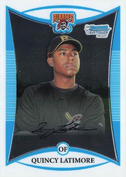 2008 Bowman Chrome - Prospects #BCP136 Quincy Latimore Front