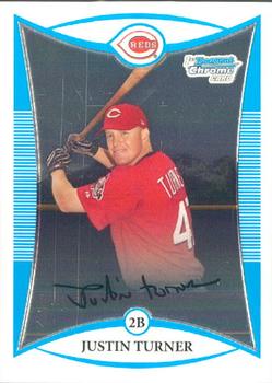 2008 Bowman Chrome - Prospects #BCP171 Justin Turner Front