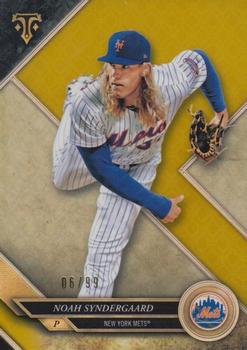 2017 Topps Triple Threads - Gold #21 Noah Syndergaard Front