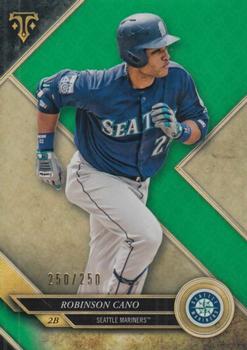 2017 Topps Triple Threads - Emerald #26 Robinson Cano Front