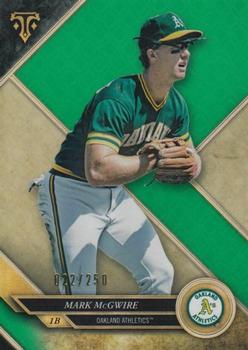 2017 Topps Triple Threads - Emerald #71 Mark McGwire Front