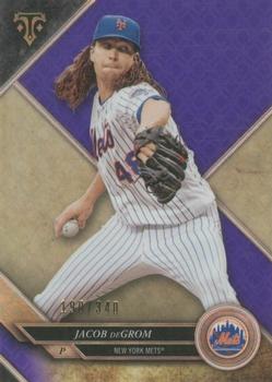 2017 Topps Triple Threads - Amethyst #36 Jacob deGrom Front