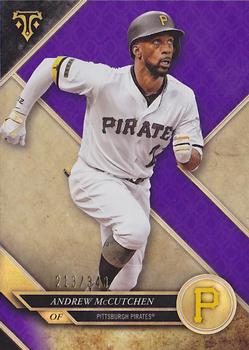 2017 Topps Triple Threads - Amethyst #37 Andrew McCutchen Front