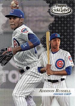 2017 Topps Gold Label - Class 1 Black #8 Addison Russell Front
