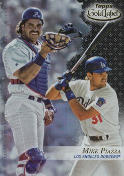 2017 Topps Gold Label - Class 1 Black #34 Mike Piazza Front