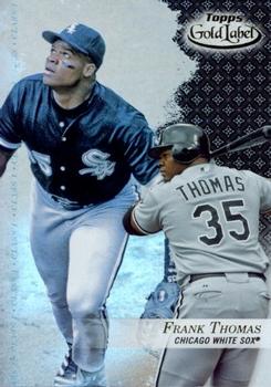 2017 Topps Gold Label - Class 1 Black #52 Frank Thomas Front