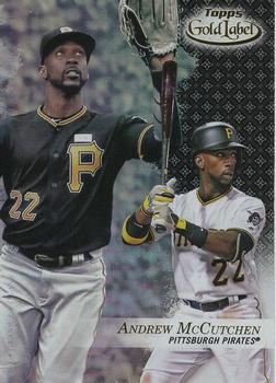 2017 Topps Gold Label - Class 1 Black #63 Andrew McCutchen Front