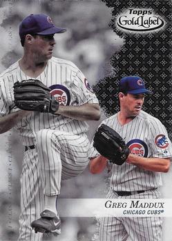 2017 Topps Gold Label - Class 1 Black #88 Greg Maddux Front