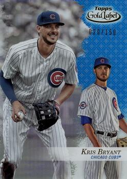 2017 Topps Gold Label - Class 1 Blue #50 Kris Bryant Front