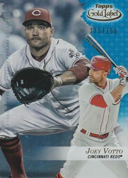 2017 Topps Gold Label - Class 1 Blue #66 Joey Votto Front