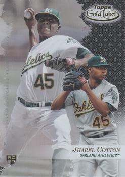 2017 Topps Gold Label - Class 2 Black #23 Jharel Cotton Front