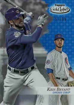 2017 Topps Gold Label - Class 2 Blue #50 Kris Bryant Front
