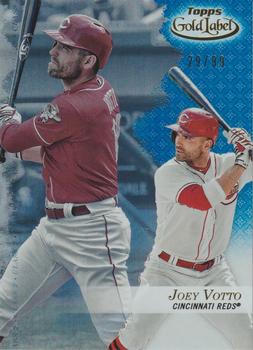 2017 Topps Gold Label - Class 2 Blue #66 Joey Votto Front