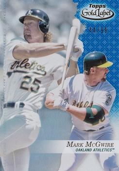 2017 Topps Gold Label - Class 2 Blue #100 Mark McGwire Front