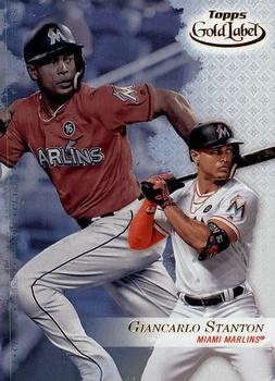 2017 Topps Gold Label - Class 3 #12 Giancarlo Stanton Front