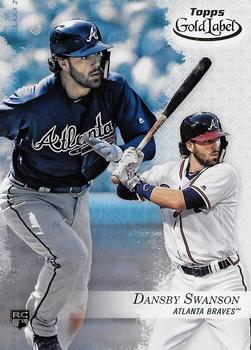 2017 Topps Gold Label - Class 3 #20 Dansby Swanson Front