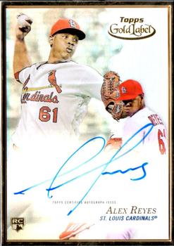 2017 Topps Gold Label - Framed Autographs #FA-ARE Alex Reyes Front