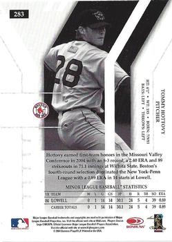 2004 Donruss Elite Extra Edition #283 Tommy Hottovy Back