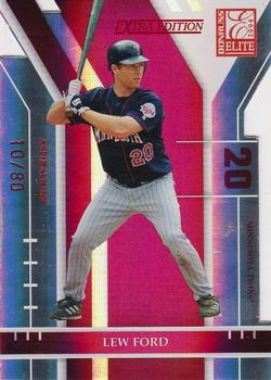 2004 Donruss Elite Extra Edition - Aspirations #58 Lew Ford Front