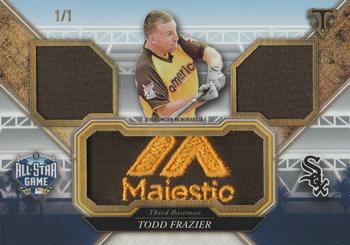2017 Topps Triple Threads - All-Star Majestic Logo Patch #ASML-TF Todd Frazier Front