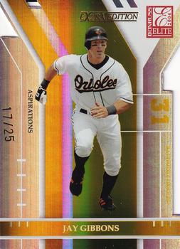 2004 Donruss Elite Extra Edition - Aspirations Gold #9 Jay Gibbons Front