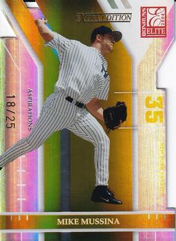 2004 Donruss Elite Extra Edition - Aspirations Gold #45 Mike Mussina Front