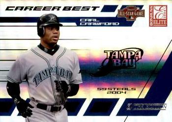 2004 Donruss Elite Extra Edition - Career Best All-Stars #CB-13 Carl Crawford Front