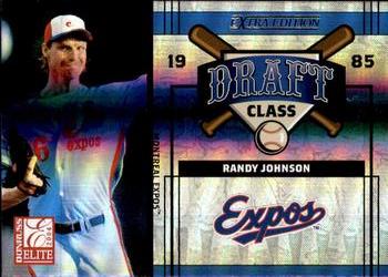 2004 Donruss Elite Extra Edition - Draft Class #DC-13 Rafael Palmeiro / Randy Johnson Front