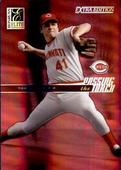 2004 Donruss Elite Extra Edition - Passing the Torch #PT-3 Tom Seaver / Homer Bailey Front