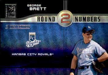 2004 Donruss Elite Extra Edition - Round Numbers #RN-5 George Brett Front
