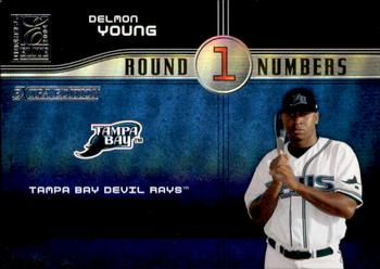 2004 Donruss Elite Extra Edition - Round Numbers #RN-6 Delmon Young Front