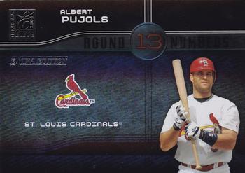 2004 Donruss Elite Extra Edition - Round Numbers #RN-50 Albert Pujols Front