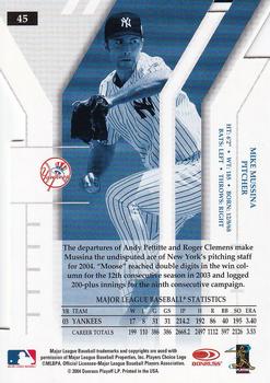 2004 Donruss Elite Extra Edition - Status #45 Mike Mussina Back
