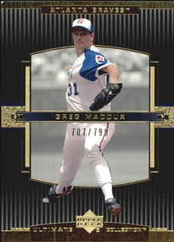 2002 Upper Deck Ultimate Collection #6 Greg Maddux Front