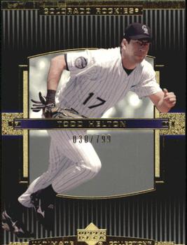2002 Upper Deck Ultimate Collection #22 Todd Helton Front