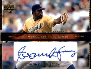 2002 Upper Deck Ultimate Collection #119 Franklyn German Front