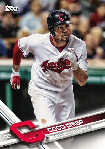 2017 Topps Cleveland Indians 5x7 #CLE-11 Coco Crisp Front