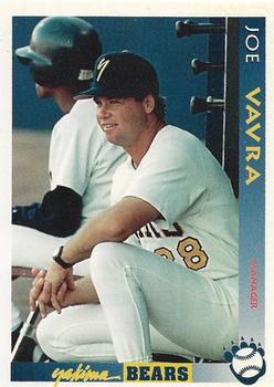 1996 Grandstand Yakima Bears #YB30 Joe Vavra Front