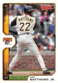 2002 Upper Deck Victory #454 Gary Matthews Jr. Front