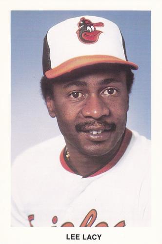 1985 Baltimore Orioles Health Message SGA #NNO Lee Lacy Front