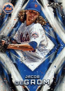 2017 Topps Fire #52 Jacob deGrom Front