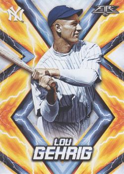 2017 Topps Fire #54 Lou Gehrig Front