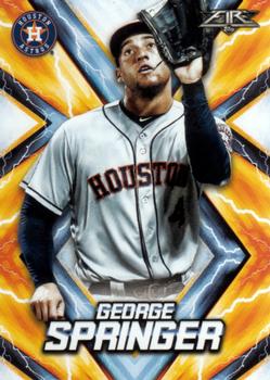 2017 Topps Fire #73 George Springer Front