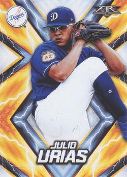 2017 Topps Fire #107 Julio Urias Front