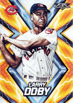 2017 Topps Fire #131 Larry Doby Front