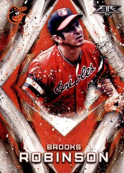 2017 Topps Fire #137 Brooks Robinson Front