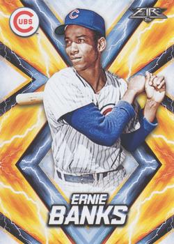 2017 Topps Fire #139 Ernie Banks Front