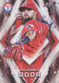 2017 Topps Fire #199 Rougned Odor Front